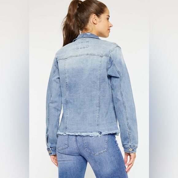 KanCan WILSON DENIM JACKET - Picture 3 of 15